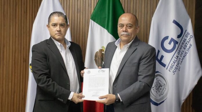 Designan a José Ives Soberón Mejía como nuevo Vicefiscal de Litigación en Tamaulipas