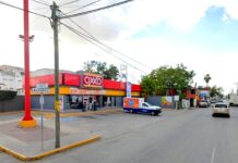 Ratero amaga a empleados para asaltar tienda comercial en zona Centro