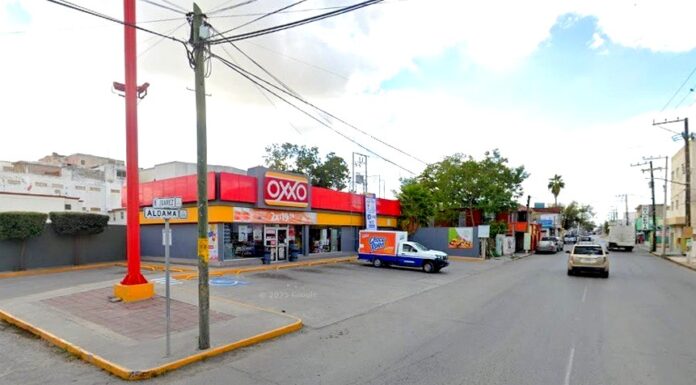 Ratero amaga a empleados para asaltar tienda comercial en zona Centro