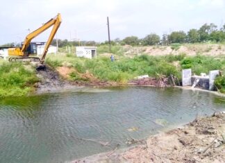 Refuerzan limpieza de infraestructura hidráulica en Reynosa ante temporada de huracanes
