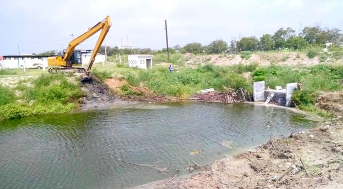 Refuerzan limpieza de infraestructura hidráulica en Reynosa ante temporada de huracanes