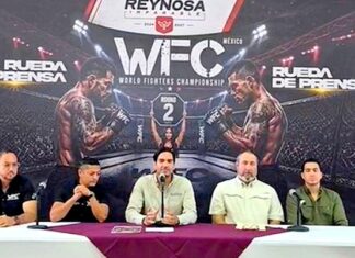 Alcalde Carlos Peña Ortiz invita a función de artes marciales mixtas WFC