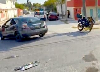 Chocan en la Ribereña dejando un lesionado y daños