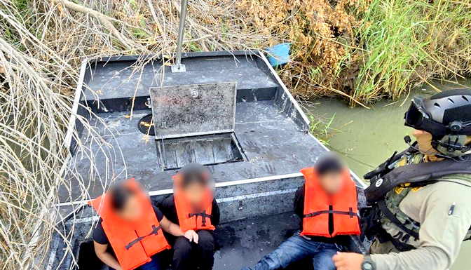 Marines de la Patrulla Fronteriza salvan la vida a indocumentado en el río Bravo