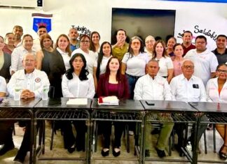 Realizan gira de trabajo en Secundarias Generales en el Estado