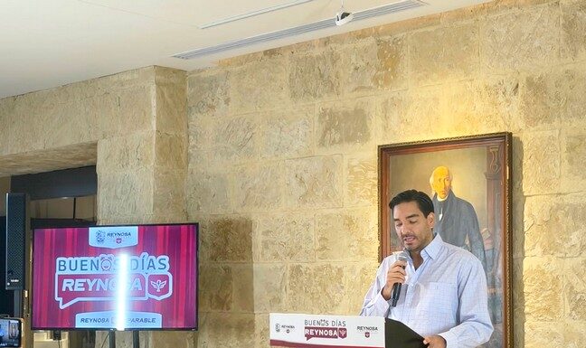 Carlos Peña Ortiz encabeza la conferencia «Buenos Días Reynosa»