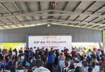 Ciudadanos se benefician con programas en audiencia pública en la Almaguer