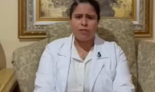 Doctora involucrada en video viral difunde su versión de los hechos