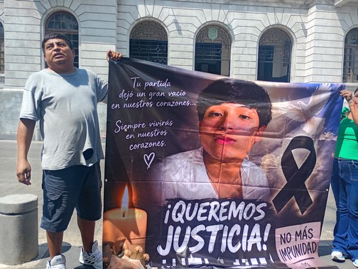 Exigen justicia para Chóforo, alista su padre bloqueos en Tampico y Altamira