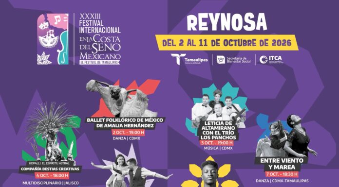 Arranca este viernes la fiesta cultural de Tamaulipas: teatros y espacios públicos listos para el festival