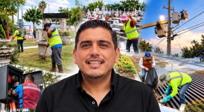 Antonio Chávez Herrera refuerza labores de Servicios Públicos en Reynosa