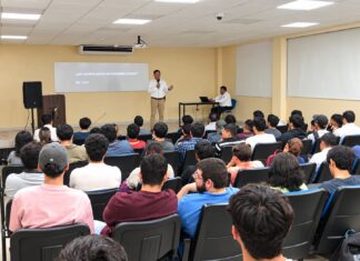 «Sacude» conferencia de EXATEC a estudiantes del TecNM campus Victoria