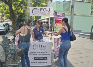 Instalan módulo informativo para prevenir delitos contra mujeres y menores