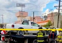 Muere motociclista tras sufrir accidente en boulevard Hidalgo