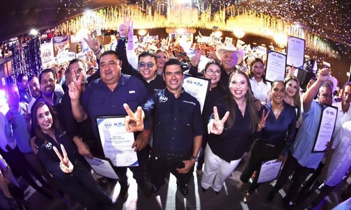 Presidente Nacional del PAN entrega nombramientos a coordinadores de 10 municipios del centro del Estado